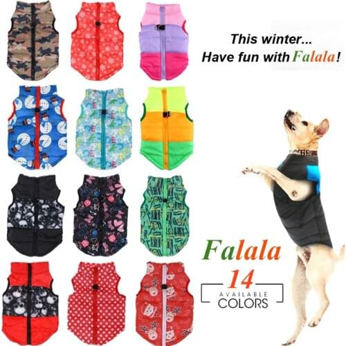 Pet Clothes Puppy Outfit Vest Warm Dog Clothes For Small Dogs Winter Windproof Pets Dog Jacket Coat Padded Chihuahua Apparel