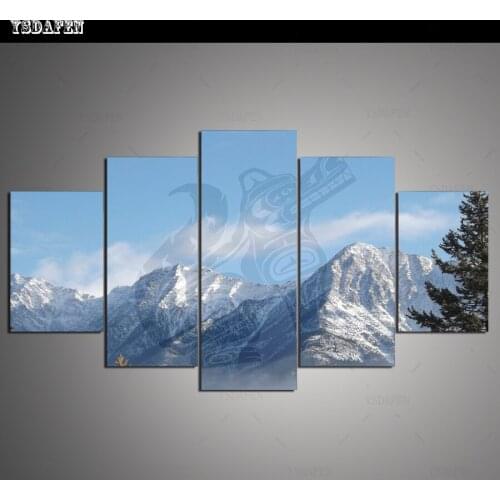 Op de muur HD print olieverf Film modulaire foto Scenery poster kind room decor woondecoratie 5 stks canvas art z247