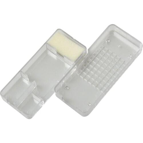 X50 Transparent Queen Cage, Clear Queen Cage for Queen Mailing, Introducing and Storage Beekeeping Queen Cage