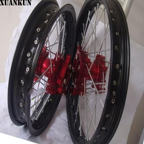 XUANKUN 12/14 Inch Off-Road Motorcycle Modified Wheels Wheel Rims CNC Wheel Rim Assembly