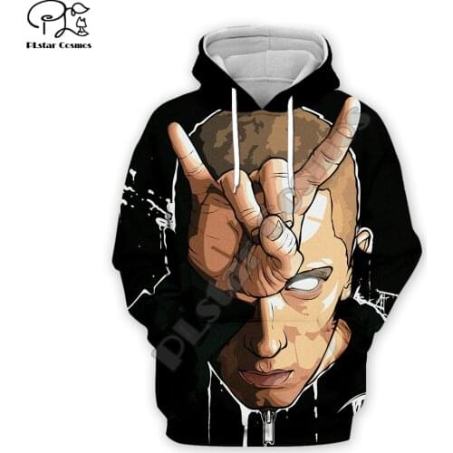 PLstar Cosmos Rapper God Eminem Singer Funny Pullover Man/Women Tracksuit Streetwear Sweatshirt 3DPrint HipHop Casual Hoodies A2