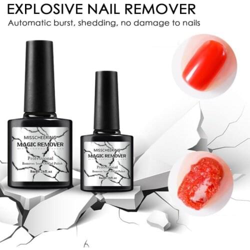 1pc Nail Gel Polish Remover Remover Healthy Fast Soak Off Nail Polish Remove Gel Polish Nail Solution Gel Remover TSLM2