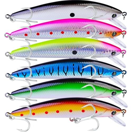 13cm 41g Large Minnow Fishing Lure Fish Wobbler Tackle Crankbait Artificial Japan Hard Bait Swim Baits BKK Hooks Fishing Tackle