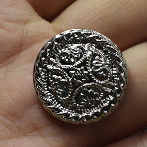 2PCS Plastic Classic Fashion Flower Round Resin Buttons DIY Handmade Materials Clothing Accessories for Clothing Scrapbooking