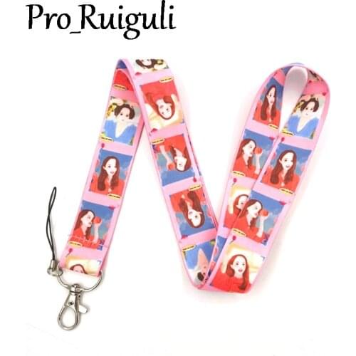 30pcs Cute girl Classical Style Lanyard For keys The 90s Phone Working Badge Neck Straps With Phone Hang Ropes webbings ribbons