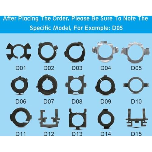 Automotive LED Headlight Adapter Socket For H7 Led Headlamp Bulb Fixed Adapter Base h7 Led Adapter