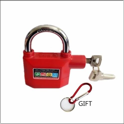 Free shipping waterproof anti - theft lock bike motorcycle alarm disc lock home security lock