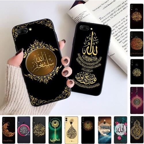 Arab Muslim Islamic Phone Case For huawei honor 10 10i 10lite 8c 8A 8X 9 9A 9lite 20 20s 20i 20lite mate20 Mobile Cover