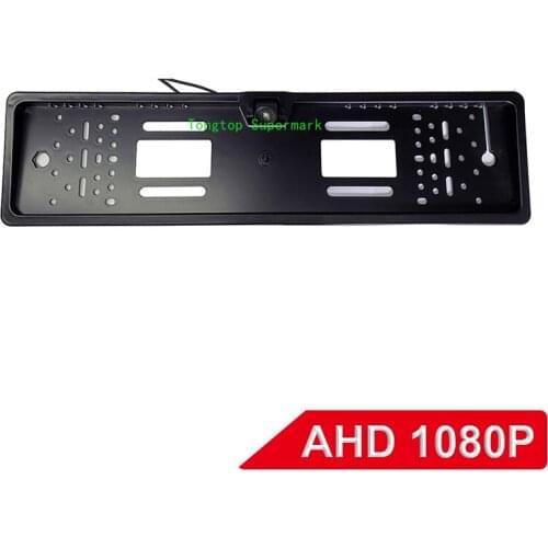 Universal 16 LEDs License Plate Frame Auto Reverse Rear View Backup Camera Auto Parktronic NTSC /PAL