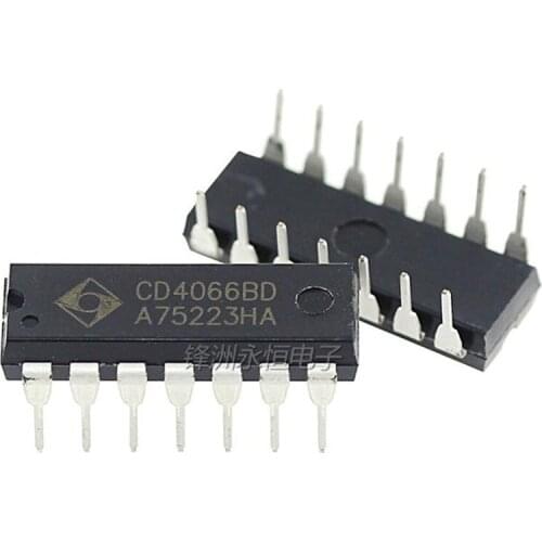 10PCS Signal Switch Analog Switch Chip CD4066 CD4066BM SOP14 CD4066BE DIP14