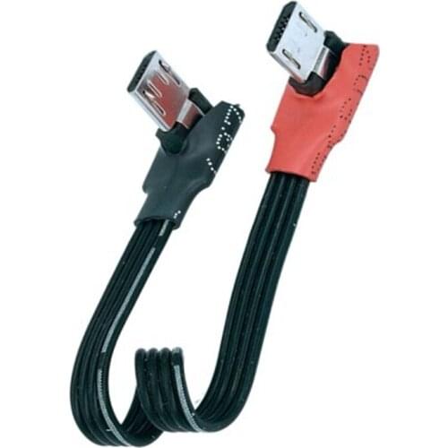 Left Micro USB OTG to Mini USB Cable Male to Male Converter Adapter Data Charging Mini 5-pin USB Extension Cable