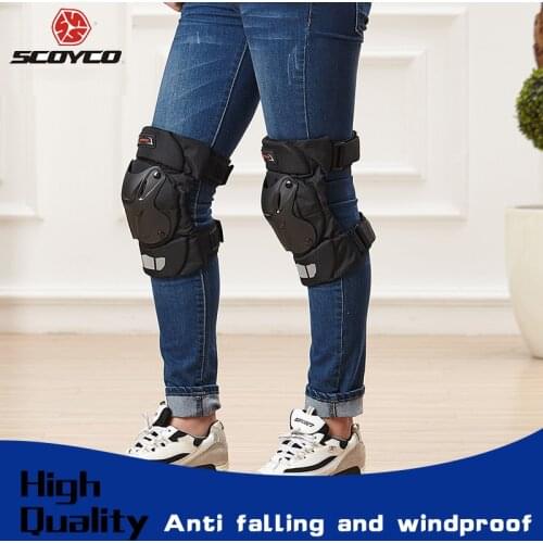 SCOYCO Motorcycle Protective kneepad motocross knee protection motorcycleinter Warm Windproof armor K15-2