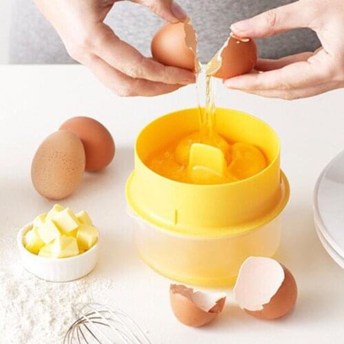 New Cute Chicken Ceramic Egg White Separator Creative Egg Yolk Protein Separator Filter Baking Tools Funny Kitchen Accessories