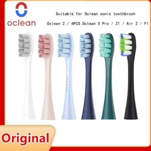 Original 2/4PCS Oclean X Pro/ Z1/Air 2/F1 Replacement Brush Heads for Oclean Sonic Toothbrush Deep Cleaning Tooth Brush Heads