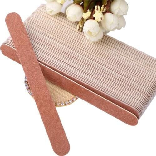 10pcs thin nail files nail art buffer double side removable sand tiny nail remove file manicure tools