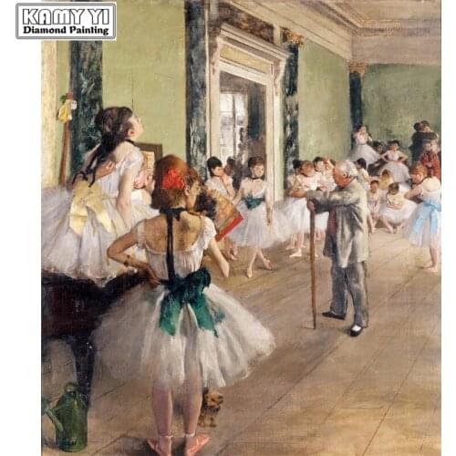 Full Round Diamond 5D DIY Diamond Painting Embroidery Cross Stitch Ballet Dance Room Rhinestone Mosaic Painting Decortion Gifts