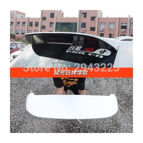 SHCHCG For Volkswagen Tiguan 2017 2018 2019 High Quality ABS Plastic Unpainted Primer Tail Wing Rear Trunk Spoiler Decorative