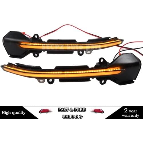 For Seat Leon III MK3 5F 2013-2018 Ibiza KJ Mk5 V Arona 2017-2018 LED Turn Signal Mirror Indicator light Dynamic Blinker