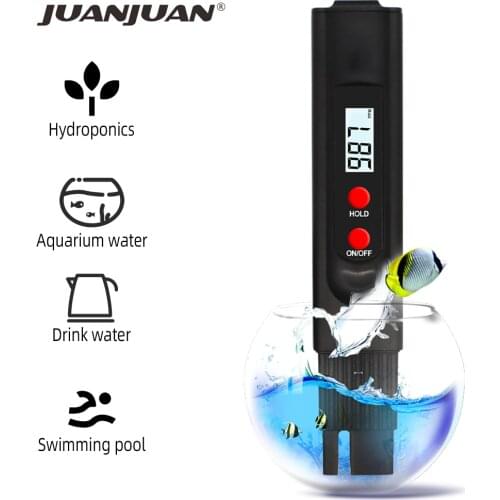 Portable Digital PH MeterTDS Pen Meter Water Quality Purity Tester High Precision 0-9990 ppm Drinking Aquarium Water Monitor