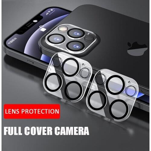 2PCS Camera Protector For iPhone 12 Pro Max 11Pro Full Cover Lens Film for iPhone 11 Pro Max 12Mini Camera Protective Glass Case