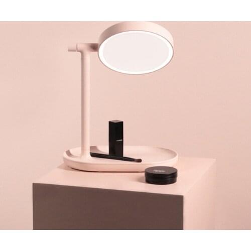 2020 New Flip Up Creative Makeup Mirror Light LED Lights Charging Desktop Magnification Lens Princess Toilet Glass Lamp Desktop