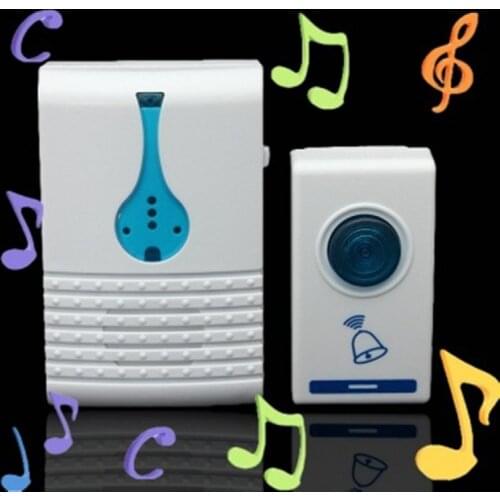 Wireless Door Bell 32 CHIME Home Cordless Portable 110M Range Digital Doorbell Waterproof High Quality Timbre