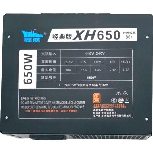 SFX 650 SFX POWER SUPPLY with 80 PLUS BRONZE Certified Fully Modular PSU Support MINI ITX Case 110V 220V Gaming pc power supply