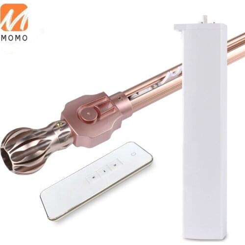 Curtain Motor RF433 AC 110 to 240v Wifi control smart extendable curtain track motorized curtain system
