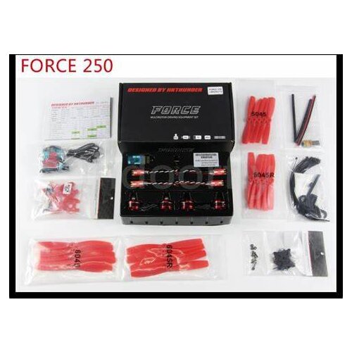Kingkong Force 250+Micro F3 Flight cotroller Power Combo 4X 2205-2300KV MotorS and mounts +4X 20A 2-4S ESC 5045/6045 Propeller