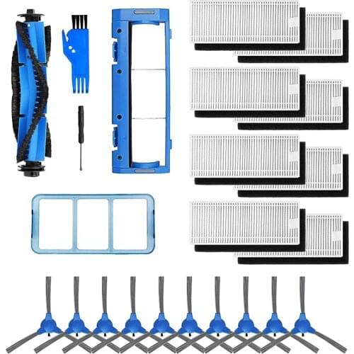 22-Pack Replacement Parts Accessories Kit Compatible with Eufy RoboVac 11S 12 30C 15T 15C 35C Robotic Vacuum Cleaner