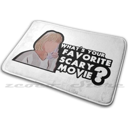 Scream-WhatS Your Favorite Scary Movie ? Soft Mat Doorway Non-Slip Water Uptake Carpet Scream Ghostface Horror Movie Horror