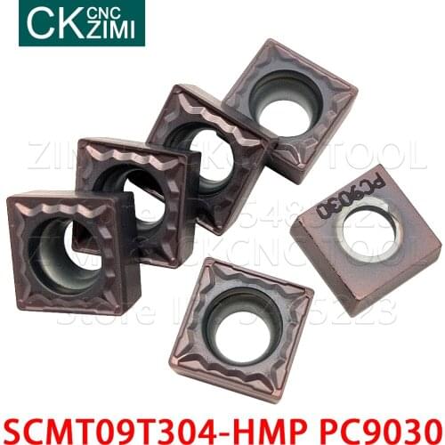 SCMT09T304-HMP PC9030 SCMT32.51-HMP PC9030 Carbide Inserts External Turning Tools CNC Metal Lathe Tools SCMT for stainless steel