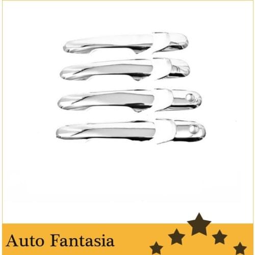 Exterior accessories- Chrome Door Handle Cover for Suzuki Aerio / Liana-Free Shipping