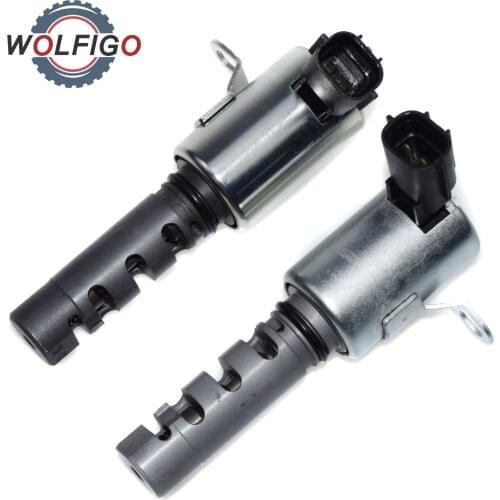 WOLFIGO Left & Right VVT Variable Timing Solenoid Valve 153400A010 15330-20011 For Toyota Avalon Camry Lexus ES300 RX300 RX330