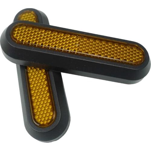 2pcs Wheel Cover Protect Shell For MI Scooter M365/1s/pro/pro 2 Hub Axle Bolt Protector Rear Wheel Side Deck Reflective Part