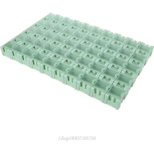 50 Pcs/Set SMD SMT Electronic Component Container Mini Storage Boxes kit Jy25 20 Drophip