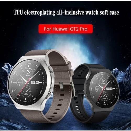 Watch Cases For Huawei GT 2 Pro Smart Watches Cover TPU Full Shell GT2 pro Protector Smart Watch Accessories Screen Cover Case