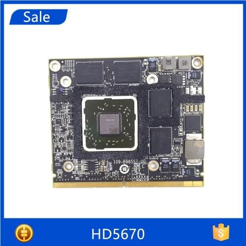 For Apple iMac 2010 A1312 A1311 109-B98557-00 for AMD ATI Radeon HD 5670 5670m HD5670 GDDR3 512MB Graphics Video Card Drive Case