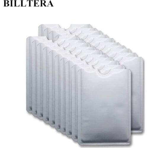 Anti Rfid Credit Card Holder Blocking Reader Lock for Bank Cards Wallet Female Metal Aluminium Business Card Case Colorful Laser