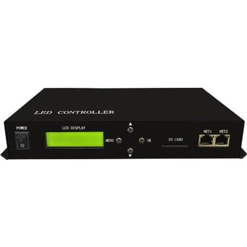 H801TC; offline LED master pixel controller,control maximum 255 slave controllers, drive maximum 150000 pixels