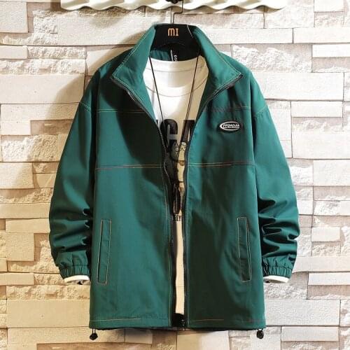 Japan Tooling Style Oversized Jackets Mens 2021 Autumn Fashion All-match Harajuku Hip Hop Loose High Street Couple Cargo Coats