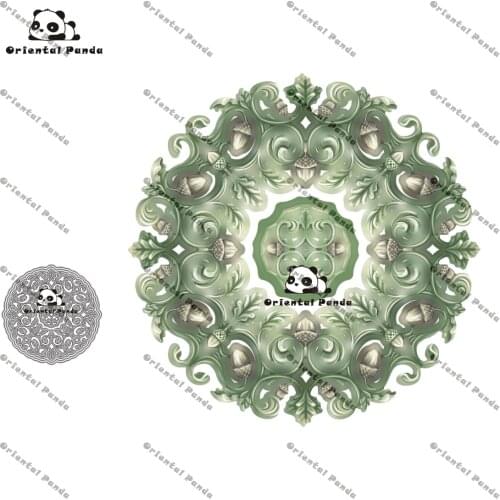 New Dies 2021 Camper Van Metal Acorn frame Dies diy Die hoto album cutting die Scg new die for cuttinrapbooking Stecil 2021