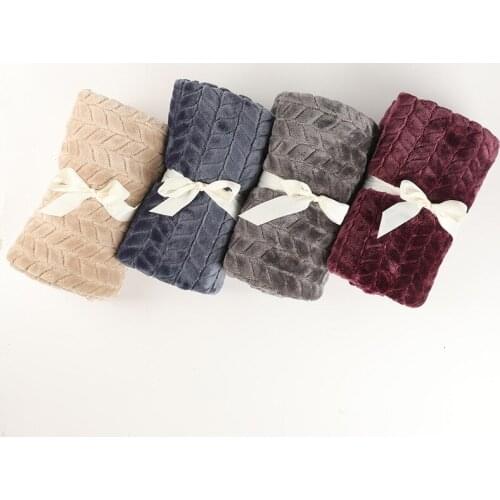 Kids Baby Blanket Fleece Fluffy Blanket Infant Baby Boys Girls Blankets Child Bedding Baby Swaddle Blankets 70*100CM