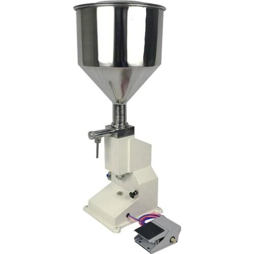 Pneumatic Quantitative Paste Filling Machine Cream Shampoo Cosmetic Liquid Paste Filling Machine Pneumatic Paste Cosmetics A02