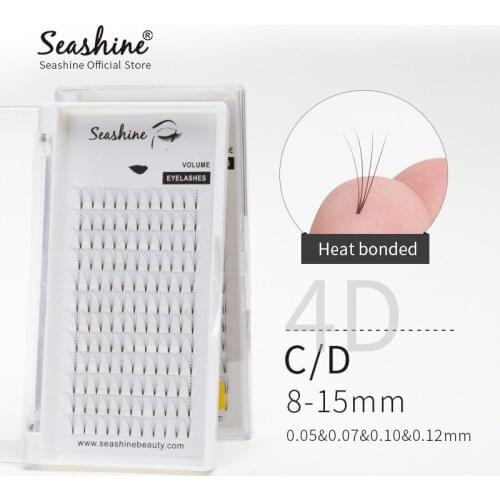 Seashine Lashes Extension Mink makeup tools 3D-6D Premade Fans Russian Volume Eyelash Faux Mink Premium Eyelashes