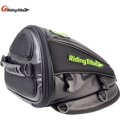 Riding Tribe Faux Leather Motorcycle Bag Helmet Tool Handbag Motorbike Riding Oil Fuel Tank Bag Luggage , X-017