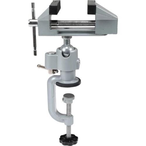 360 degree rotation aluminum alloy universal table vise table vise fixed vise