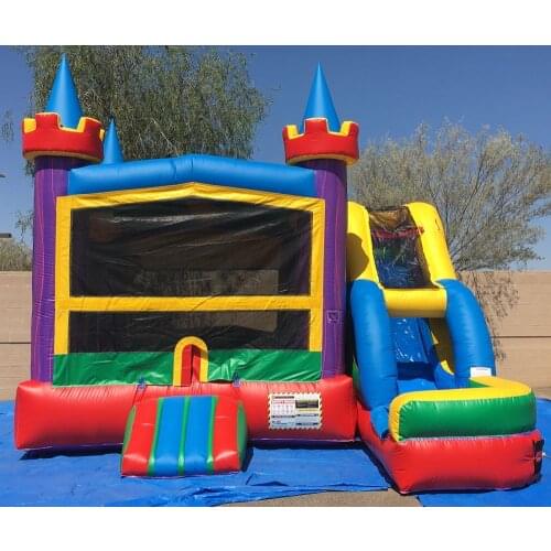 High quality Inflatable castle,Inflatable kids trampoline with slide factory price