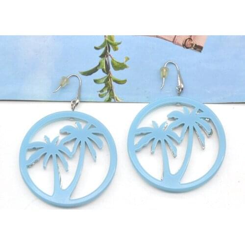 Brincos Orecchini Fashion Design In Europe And The Acrylic Earrings Female Pendientes Limited Women Sterling Jewelry 2018 New