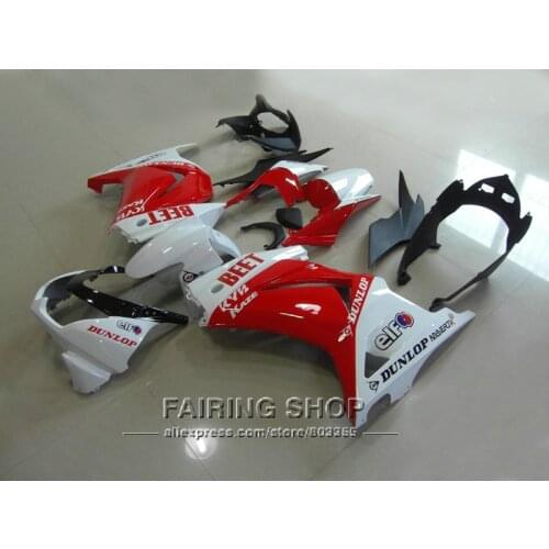ZX250r 08 - 14 For Kawasaki Fairing kit Ninja ( Abs raw metarial ) 250r 2008 - 2014 All parts Fairings S88